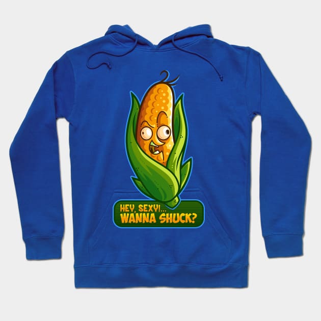 Corny Shucker Hoodie by ArtisticDyslexia